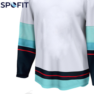 Jersey de Hockey sobre Hielo Profesional Personalizado, Transpirable, que Absorbe la Humedad, Uniforme de Hockey Sublimado con Logotipo del Equipo Personalizado - Product Image 4