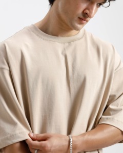 Camisetas Personalizadas para Hombre, Cuello Redondo, Lavado Ácido, Estilo Urbano, Corte Holgado, Estilo High Street - Product Image 5