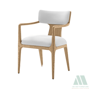 Silla de Comedor de Madera para Hogar y Hotel, Lista para Armar, Garantía de 10 Años, Elegante, Moderna, Cómoda e Impermeable para Sala de Estar - Product Image 5