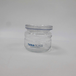 370ml Vòng lọ thủy tinh với nắp kín thực phẩm lưu trữ container cho các loại gia vị OEM nhà máy bán buôn Việt Nam - Product Image 1