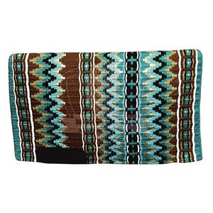 Almohadillas para SILLÍN de espectáculo pesado de diseñador de lana de Nueva Zelanda, manta de equitación occidental de cuero antideslizante para espectáculos de caballos - Product Image 6