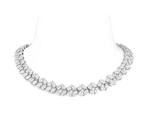 Collar de Diamantes Cultivados en Laboratorio, Estilo Moderno, para Uso Diario y Ocasiones Especiales, Disponible en Grandes Cantidades, Proveedor Indio - Product Image 1