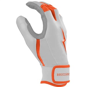 Cuff Leather Batting Gloves <b>Hook</b> Loop Closure Wrist Support Lightweight Durable Premium Baseball Softball - Product Image 3