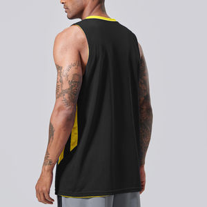 Nueva Camiseta de Baloncesto Reversible sin Mangas con Tirantes Ajustables Antibacterianos, Nombre del Equipo, Número y Logotipo Personalizados, Ropa Deportiva Personalizada - Product Image 2