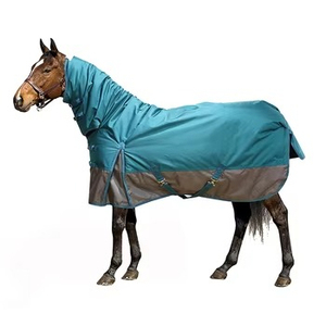 Wholesale Waterproof Horse Blanket Breathable Turnout Winter Horse Blanket For Sale Warm Blue Winter Indoor <b>Rugs</b> Horse Blanket - Product Image 1
