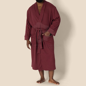 Peignoir en tissu éponge 100 % coton pour homme, confort premium, mode hiver – Doux et idéal pour le quotidien, meilleure vente en ligne - Product Image 5