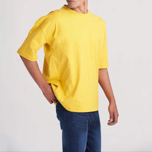 T Shirt For Men High Quality Brand Mens <b>Tshirts</b> Fashion Latest Design Drop Shoulder Custom Embroidered - Product Image 5