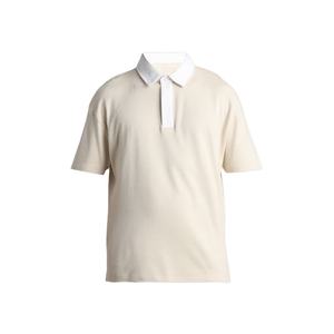 Unisex manga corta 240gsm alta calidad personalizada 100% algodón Golf para Polo tela de punto con patrón impreso para hombres - Product Image 1