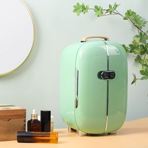 Portatile 12L Mini Display LED Skincare frigo verde trucco bellezza cosmetici frigorifero refrigeratore per la casa camera da letto ufficio Desktop - Product Image 5