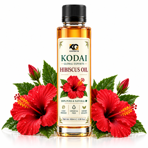 Aceite Esencial de Hibisco Prensado en Frío, Extracto Herbal Natural Puro, Líquido, Embalaje en Barril/Tambor/Lata de Tamil Nadu, Cuidado de la Piel, Personalizado - Product Image 1