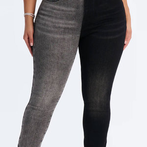 Pantalones vaqueros de mezclilla para mujer al por mayor OEM, de alta calidad, de secado rápido, transpirables, con bolsillos, pantalones vaqueros personalizados para mujer - Product Image 3