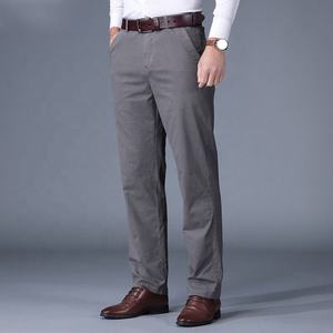 Pantalón Chino Popular de Algodón Premium con Cremallera, Antipilling, Colección 2026 de Calidad Orientada a la Exportación - Product Image 5