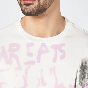 Camiseta de Hombre 100% Algodón, Manga Corta, Tejido de Punto Jersey, Cuello Redondo, Logotipo Personalizado con Impresión Frontal, Corte Regular, Transpirable - Product Image 6