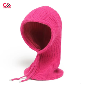 Pasamontañas 100% Algodón con Logotipo Personalizado, Gorro de Invierno Deportivo Clásico, Máscara de Esquí Cortavientos, Gorro de Punto para Adultos - Product Image 5