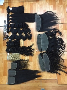 Cabello 100% humano - extensiones de cabello con cierre frontal - cabello de doble trama - Product Image 3
