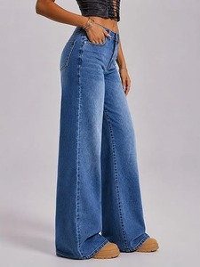 Royal Blue Sky Blue Indigo Blue Deep Blue Washed Black Faded Grey Charcoal Denim for Eco-Friendly Vintage <b>Tight</b> Fit Jeans - Product Image 3