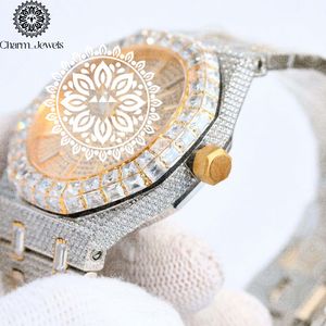 Charm_Jewels Luxury Women's Stainless Steel <b>Watch</b> 38mm Round Dial Analog Quartz Movement Sapphire Crystal Luminous Fashion Band - Product Image 4