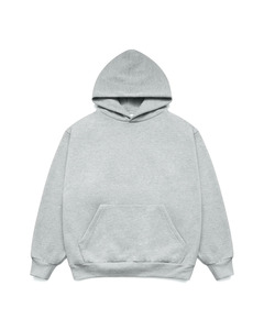 Wholesale Custom Design Winter Pullover Hoodies Pocket Front Logo Solid Color Polyester/Cotton Material High Quality for Unisex - Product Image 2