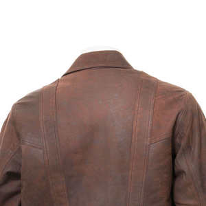 Chaqueta de Cuero Vintage para Hombre de Primera Calidad, Impermeable y Resistente al Viento, Hecha de Cuero Vacuno en Pakistán - Product Image 6