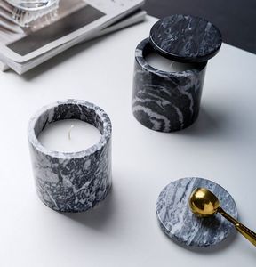 Support de bougie décoratif en marbre de qualité supérieure pour la table du salon, la maison et la décoration de mariage - Product Image 3