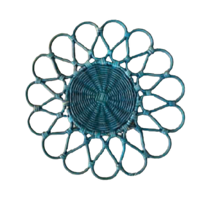 Handmade Vietnam Round Rattan <b>Placemat</b> Crafted from Natural Woven Rattan for Table <b>Settings</b> and Restaurant Decoration - Product Image 5