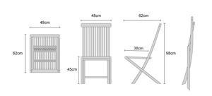 Modern Foldable Beach Dining Set with <b>Umbrella</b> Outdoor Garden Furniture for <b>Patio</b> & Park - Product Image 5