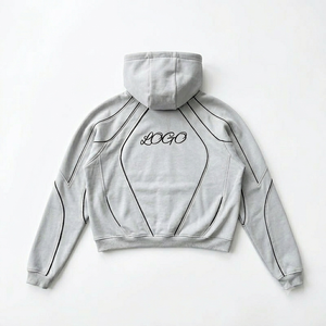 Conjunto Deportivo Unisex de Primera Calidad, Sudadera con Capucha y Pantalones Jogger, Tejido de Poliéster, con Parches Bordados y Diseño Personalizado - Product Image 3