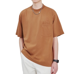 เสื้อยืดผู้ชาย แขนสั้น ทรงหลวม ใส่สบาย แห้งเร็ว คอทรงกลม ตกแต่งกระเป๋าหลากสี รุ่นซัมเมอร์ 2026 - Product Image 1