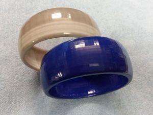 H a CRAFT Acrylic <b>Resin</b> Bangles Classic Party Wear Carved Floral Design Luxury Designer Premium - Product Image 5