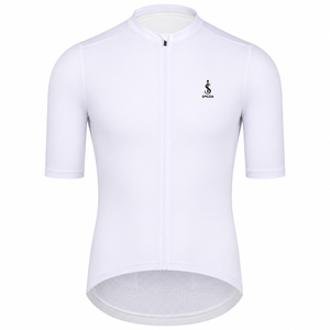 Men’s <b>Cycling</b> Jersey Short Sleeve Aero Race Fit Lightweight Bike Shirt with Zipper Pocket UPF 50+ UV Protection - Product Image 1