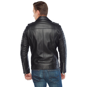 Winter Wear 2026 Men <b>Leather</b> <b>Jacket</b> for Online Sale Manufacturer High Quality Men's <b>Real</b> <b>Leather</b> <b>Jacket</b> OEM Serviced Design - Product Image 2