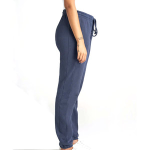 Pantalon droit décontracté pour femme, tissu doux, coupe classique, hiver, devant plat, respirant, écologique, 100% coton, pantalon pour femme - Product Image 2