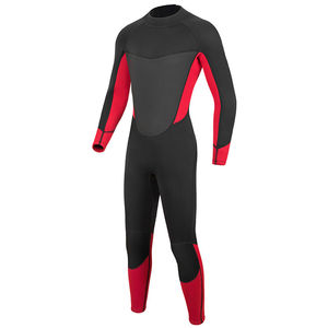 Traje de Neopreno Unisex de Cuerpo Entero con Cierre en el Pecho, Estampado, Manga Larga, Cuello Redondo, 2.0mm, Bloques de Color, Impermeable, para Todas las Estaciones, Adulto - Product Image 3