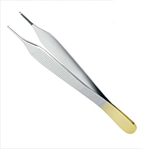 Pinzas Quirúrgicas Rectas de Acero Inoxidable de Clase I TC, Pinzas Dentales con Empuñadura Ergonómica, Instrumento para Set Dental - Product Image 2