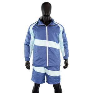 Casual Wear Men Windbreaker Short Set Anti Wrinkle Hot Selling Premium Quality Men Windbreaker Short Set with Custom Logo/Colors - Product Image 1