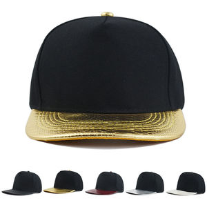 Casquette à visière plate personnalisable transfrontalière, style hip-hop oversize, séchage rapide, faible MOQ, réglable, pour streetwear - Product Image 1