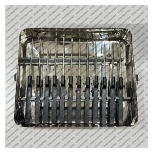Hot Selling 14 PCS Codmann Microdiscectomy Karlin Cervical Curettes Set with Sterilization Tray Spine Surgical <b>Instrument</b> Set CE - Product Image 1
