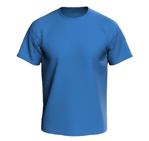 Fabricant Vente Directe Hommes T-shirts Été Bleu O cou T-shirts Tendance Haute Qualité Hommes T-shirts - Product Image 1