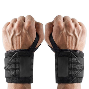 สายรัดข้อมือแบบปรับได้ ระบายอากาศได้ดี ทำจากนีโอพรีน สำหรับยกน้ำหนัก พร้อมห่วงรัดนิ้วโป้ง สำหรับผู้ชายและผู้หญิง - Product Image 5