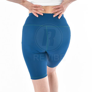 High Quality Women Gym <b>Shorts</b> Hot <b>Shorts</b> Breathable Soft Polyester Material Durable High Waist Eco-Friendly for Training - Product Image 2