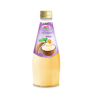 Free Sample 290ml Coconut Milk Yogurt Drink Pineapple Flavor Private Label OEM ODM Bulk Supply Vietnam <b>Beverage</b> Manufacturer - Product Image 2