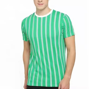 T-shirts personnalisés pour hommes en coton tricoté de haute pureté, anti-plis, coupe oversize, manches courtes, avec logo imprimé sur mesure - Product Image 3