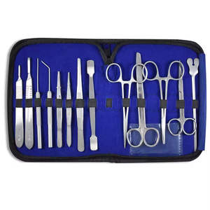 Kit de Entrenamiento Médico, Instrumentos Quirúrgicos de Acero, Simulador de Piel Ortopédica, Almohadilla de Silicona para Práctica de Sutura, Aprobado por CE, Surgiright - Product Image 5