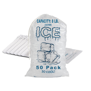 Sac de glace gel avec logo personnalisé emballage de boisson de sécurité durable en plastique transparent fabriqué en usine au Vietnam avec gravure - Product Image 4