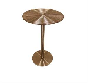 Awesome Design Furniture Gold Finished Metal Side Coffee <b>Table</b> With <b>Clear</b> Glass Top for Living Room Decoration Furniture - Product Image 4