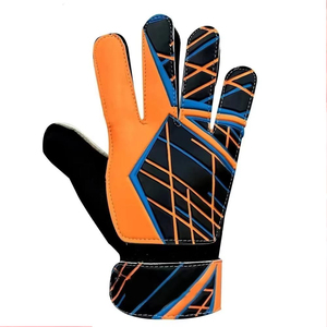 Guantes de Portero de Fútbol, Dedos Completos, Cuero PU, Antideslizantes, Transpirables, con Correa de Muñeca Ajustable, Unisex, Equipo Deportivo - Product Image 2