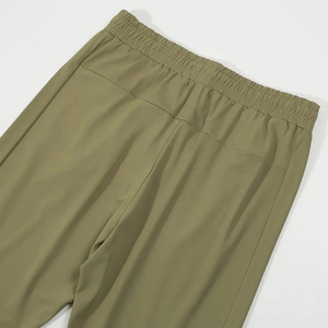 Fashionable Comfortable Men Trousers Slim Fit Solid <b>Plain</b> Color Breathable <b>Canvas</b> 100% Cotton Waterproof Eco-Friendly High - Product Image 2
