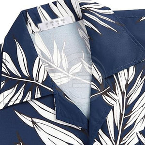 New Arrival Custom Color Solid Hawaiian T-<b>Shirt</b> Breathable Eco-Friendly 100% Cotton <b>Short</b> <b>Sleeve</b> Regular Fit High Quality Men's - Product Image 5