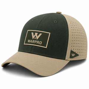 WARPRO <b>Snapback</b> <b>Cap</b> 6-Panel Adjustable Fitted Mesh Baseball Hat Breathable Outdoor Casual Unisex Adult Solid Color Front Logo - Product Image 5