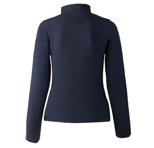 Pantalon d'équitation pour femme en polaire marron à fermeture éclair intégrale avec poches latérales, en polyester/nylon, vêtements de sport, marque personnalisée - Product Image 3